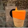 VASO BAMBOO 190ML NARANJA ECO RASCALS