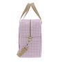 BOLSO MATERNAL PROME VICHY ROSA 18X41X31 CM