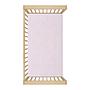 SABANA BAJERA CUNA 60 PACK 2 UNDS VICHY10 ROSA