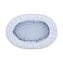 CUNA NIDO BEBE VICHY10 CELESTE 55X90X15CM