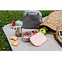 FIAMBRERA INOX LUNCH BOX GRIS/ROSA