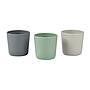 PACK DE 3 VASOS SILICONA