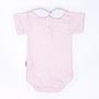 BODY C/CUELLO M/C T.18 D.R.LISO ROSA