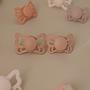 PACK 2 CHUPETES ANAT. SILICONA BUTTERFLY BLUSH/CEDAR 6M+