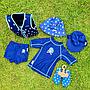 GORRA DE BAÑO BTBOX UPF 50+ PIRATAS-TALLA L / 54-64 CM