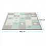 ALFOMBRA DE JUEGOS PUZZL 3D LUNO