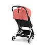 CYBEX ORFEO SILLA DE PASEO SILVER HIBISCUS RED