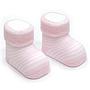 CALCETINES BEBE LISTADO ROSA T.15-16