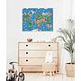 OMY POSTER XL OMY SPACE STATION PARA COLOREAR+PEGATINAS (copia)