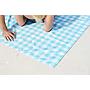 TOALLA MANTA PICNIC DOCK&BAY BLUEBERRY VICHY XL 170X240CM