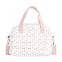 BOLSO MATERNAL PROME AURA BEIGE/FLORES