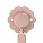 CADENA DE CHUPETE C/BROCHE SILICONA WONDER INTENSE COLOR PALE MAUVE