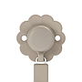 CADENA DE CHUPETE C/BROCHE SILICONA WONDER SOFT COLOR GREY CLOUDS