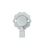 CADENA DE CHUPETE C/BROCHE SILICONA WONDER SOFT COLOR ILLUSION BLUE