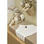 MUSELINA MEDIANA PACK 3 UNDS - 70X70CM - DOT STRIPE SAND