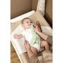MUSELINA MEDIANA PACK 3 UNDS - 70X70CM - DOT STRIPE SOFT GREEN