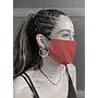 MASCARILLA FULI BRAID ROJO T.L