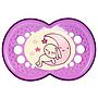 MAM CHUPETE ORIGINAL 6M+ NIGHT LATEX 2UN rosa
