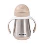 BOTELLA CANTIMPLORA INOX 350ML BEIG