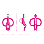 MORDEDOR MATCHSTICK MONKEY ROSA FUCSIA