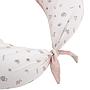 ALMOHADA DE LACTANCIA LUNA 80X185X16CM CALMA ROSA