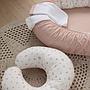 ALMOHADA DE LACTANCIA PEQ. 53X45X10CM CALMA ROSA