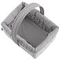 CANASTILLA ACOLCHADA 22,5X29X29CM ARDI GRIS