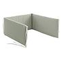 COLCHA+PROTECTOR CUNA 60 60X120X3CM CALMA VERDE