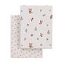 SABANA BAJERA MOISES/CARRO PACK 2 UD. 35x80x7 CM SENDA BEIGE