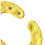 Oli&Carol LOU THE LEMON Babero