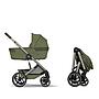 BALIOS S LUX+CAPAZO FOLD TAUPE MOSS GREEN