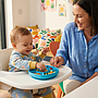 PLATO CON VENTOSA STICK&SNACK SILICONA SURTIDO