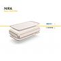 COLCHON CUNA NIRA STRETCH 137X67x12cm