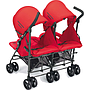 SILLA GEMELAR FLIP TWIN T24 ROJO