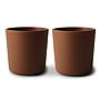 VASOS SOLID MUSHIE CARAMEL