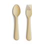 PACK TENEDOR Y CUCHARA SOLID SOFT DAFFODIL
