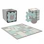 ALFOMBRA DE JUEGOS PUZZLE 3D LUNO MINT