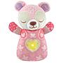 PELUCHE DE CUNA OSITO MELODIAS ROSA