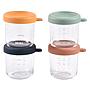 PACK 4 UNDS PORTIONS CRISTAL 250ML SURTIDOS SUNRISE