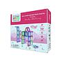 CLEVERCLIXX PISTA DE BOLAS PASTEL 110 piezas