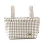 BOLSO ORGANIZADOR VICHY BEIG 13X38X20 CM