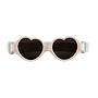 GAFAS DE SOL BABY 0-9M HEART COTTON CANDY ROSA