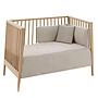 COLCHA+PROTECTOR CUNA 60 60X120X3CM DERBY BEIGE