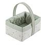 CANASTILLA ACOLCHADA 22,5X29X29CM ARDI VERDE