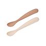 SET DE 2 CUCHARAS+ESTUCHE SEGUNDA EDAD SILICONA  BEIGE