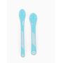 CUCHARAS RECTAS 6M+ 2UN PASTEL AZUL