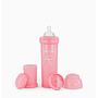 TWISTSHAKE BIBERON 330ML PASTEL ROSA