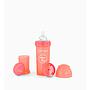 TWISTSHAKE BIBERON 260ML PASTEL CORAL