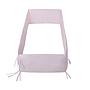 PROTECTOR DE CUNA 360 LISO ROSA 360X30