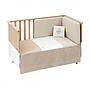 COLCHA+PROTECTOR I/V CUNA 60 SKY BEIGE